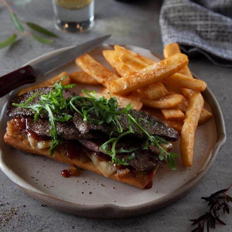 Kangaroo Fondue with Bush Tomato Relish