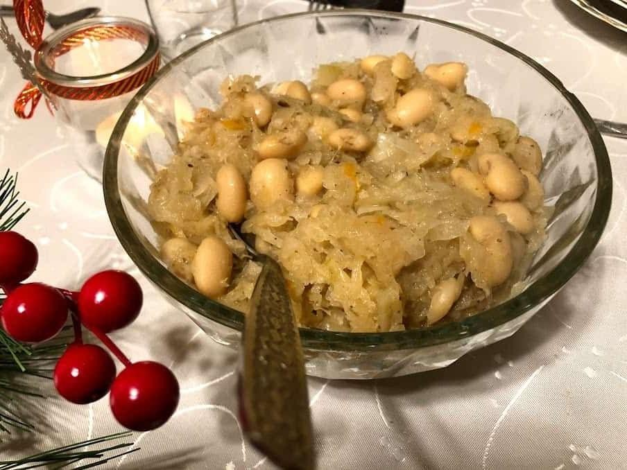 Kapusta z Grochem (Polish Cabbage with Peas)