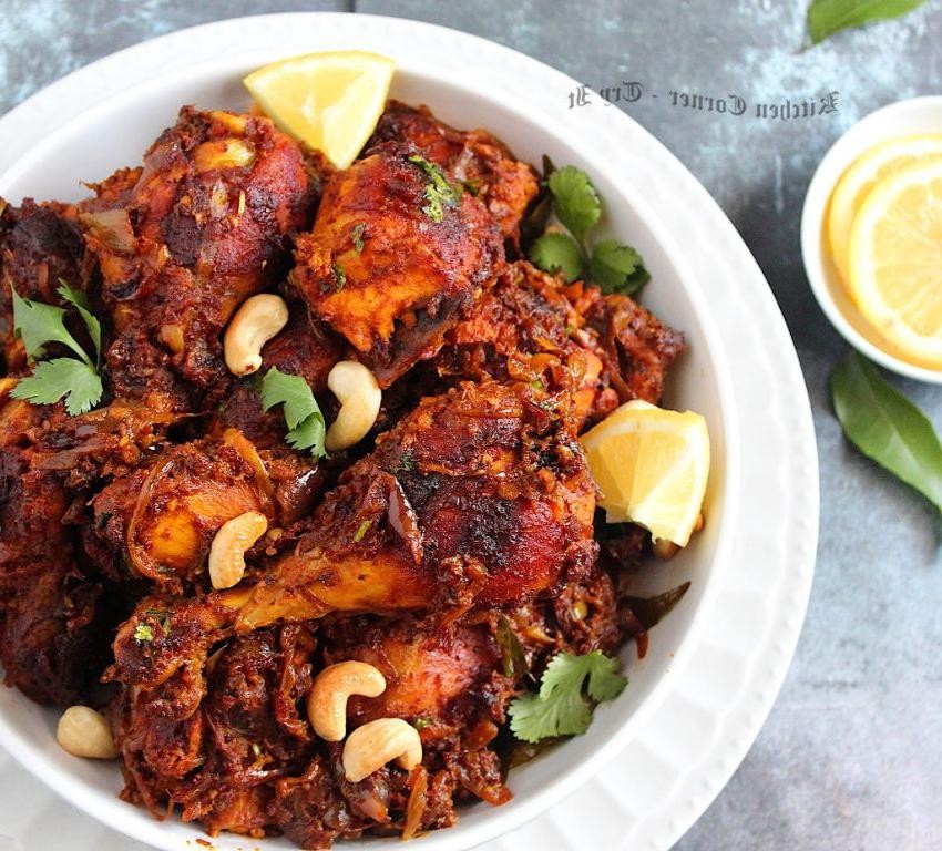Kerala Style Whole Chicken Roast