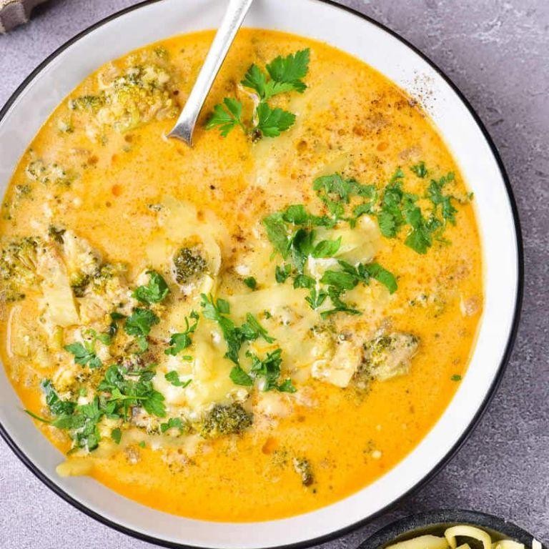 Keto Broccoli Cheese Soup