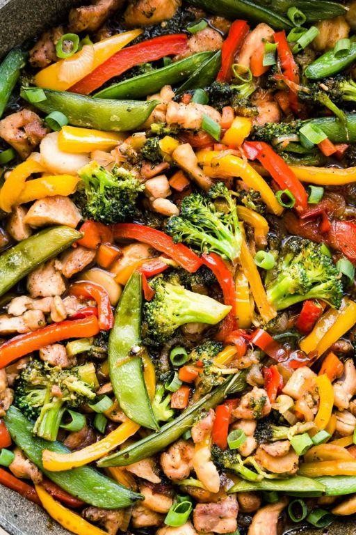 Keto Chicken Stir Fry