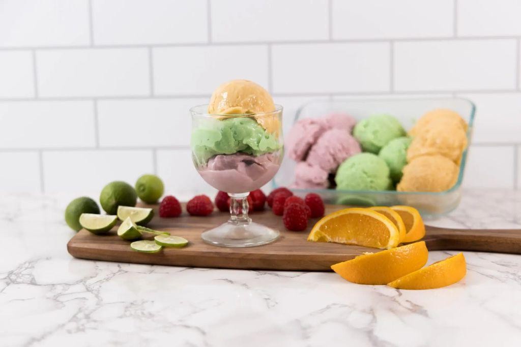 Keto Chow Raspberry Sorbet