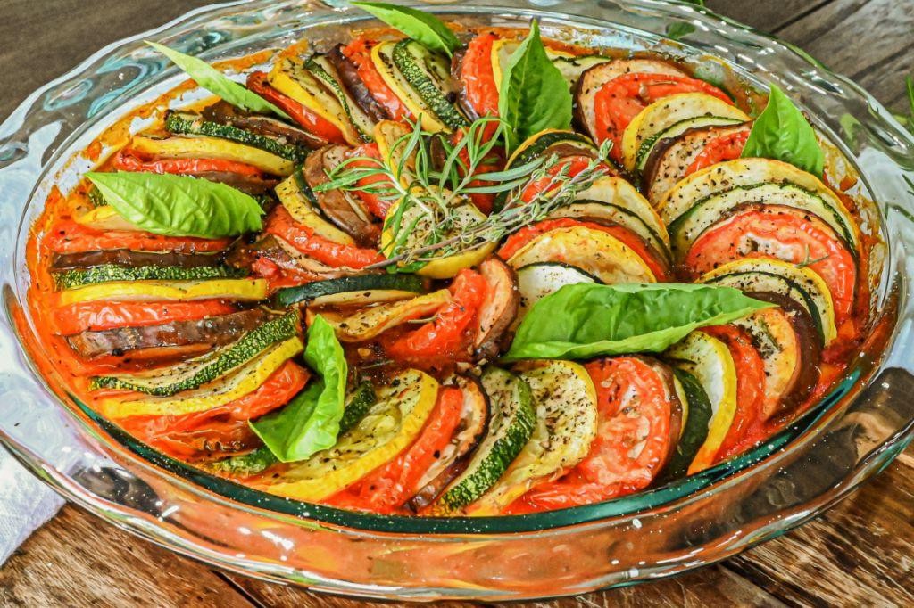 Keto Dutch Oven Ratatouille