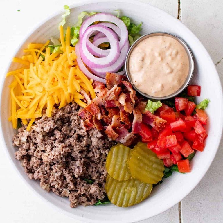 Keto Hamburger Salad