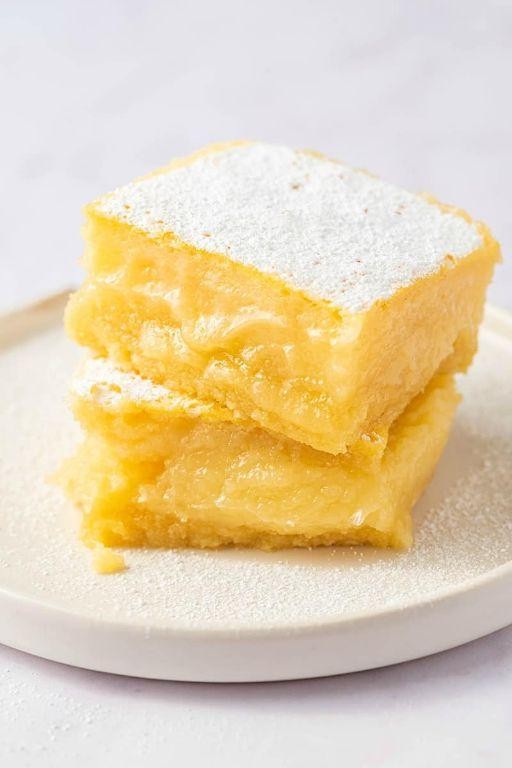 Keto Lemon Bars with Coconut Flour