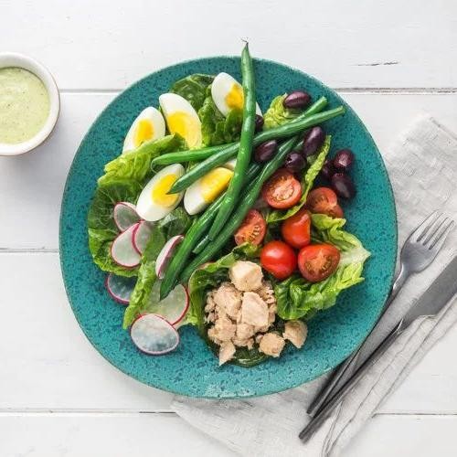 Keto Tuna Nicoise Salad