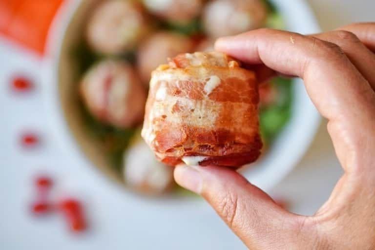Keto Tuna and Bacon Wraps