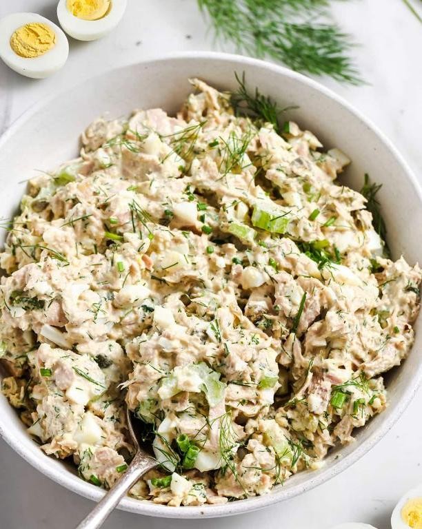 Keto Tuna and Egg Salad