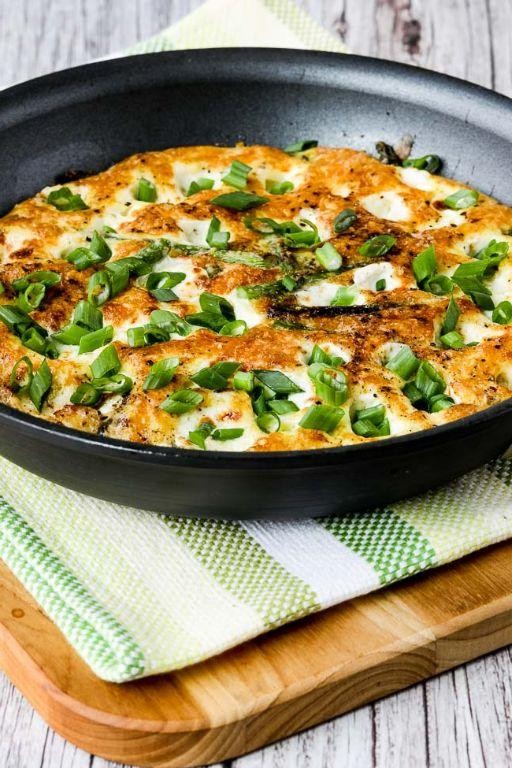 Keto Turkey and Asparagus Frittata