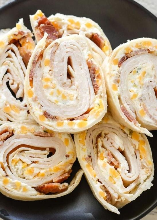 Keto Turkey and Cheese Roll-Ups