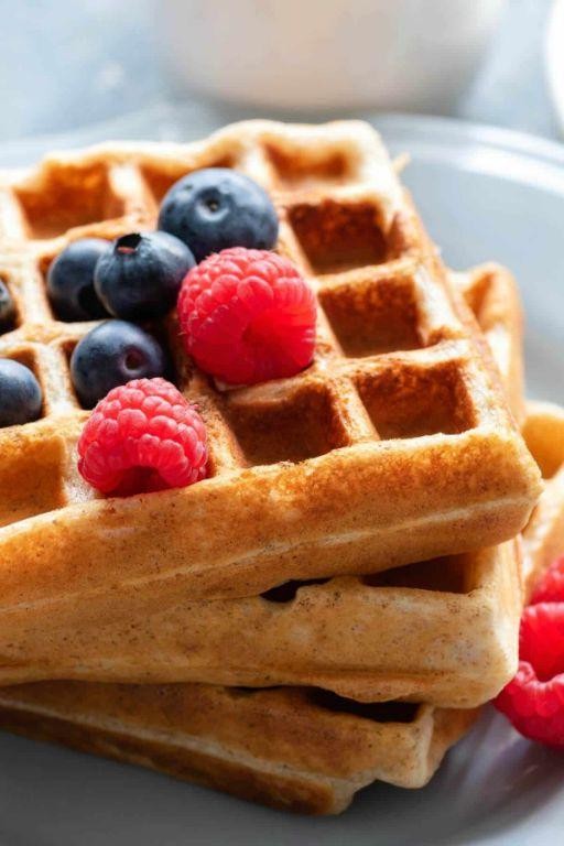 Keto Walnut Flour Waffles