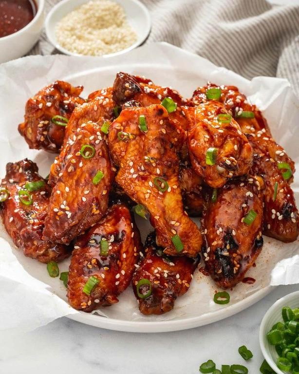 Korean Gochujang Hot Wings
