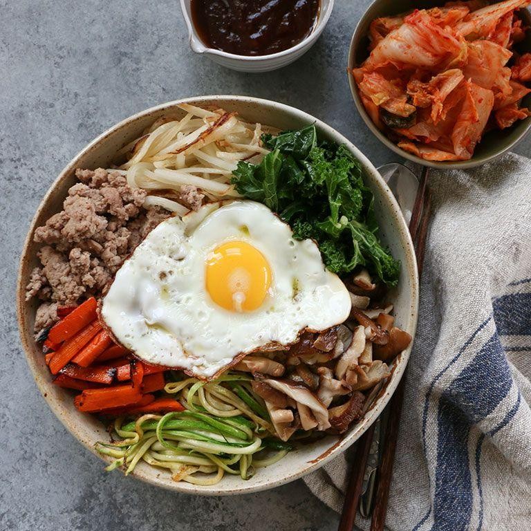 Korean Ground Turkey Bibimbap