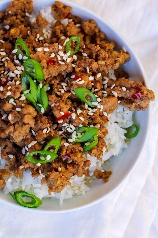 Korean Ground Turkey Bulgogi