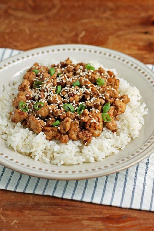 Korean Ground Turkey Curry