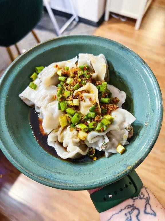 Korean Ground Turkey Dumplings