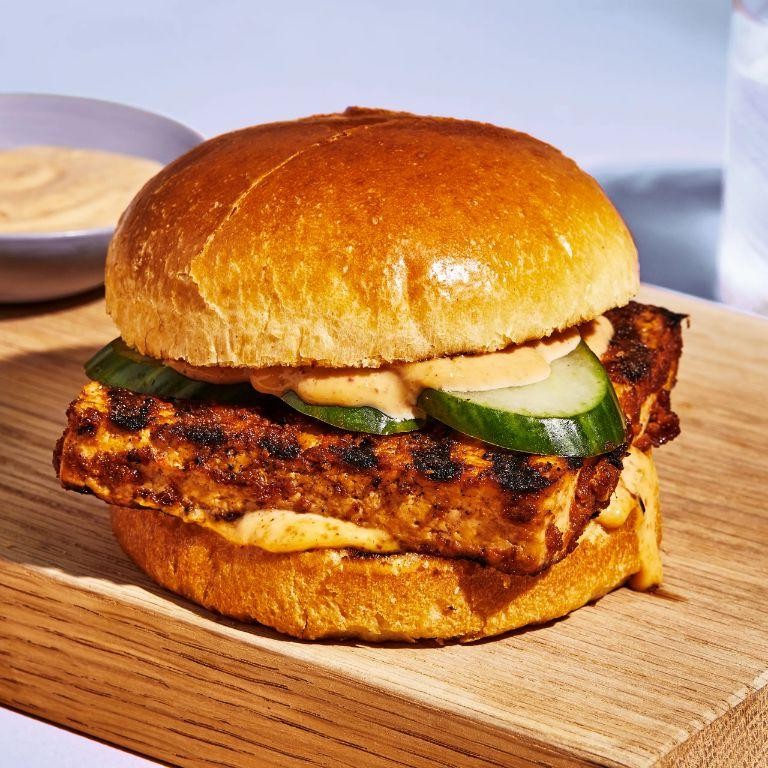 Korean Tofu Burger