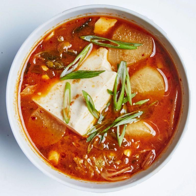 Korean Tofu Kimchi Stew