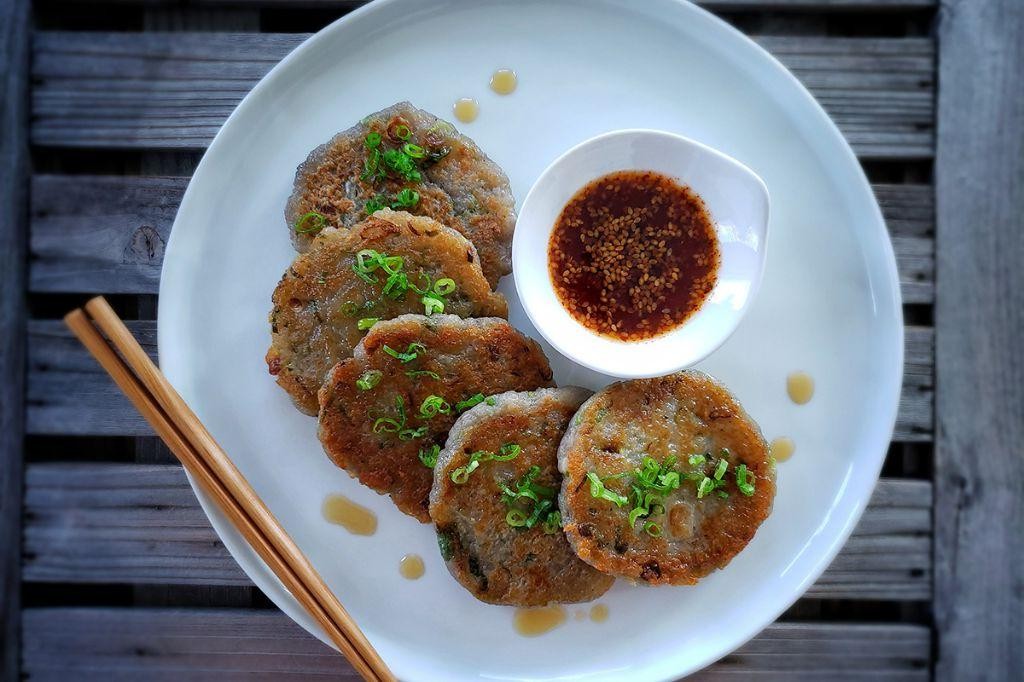 Korean Vegan Potato Pancakes