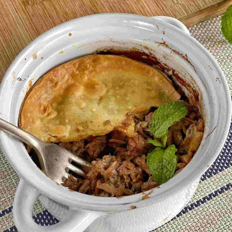 Lamb and Mint Pie