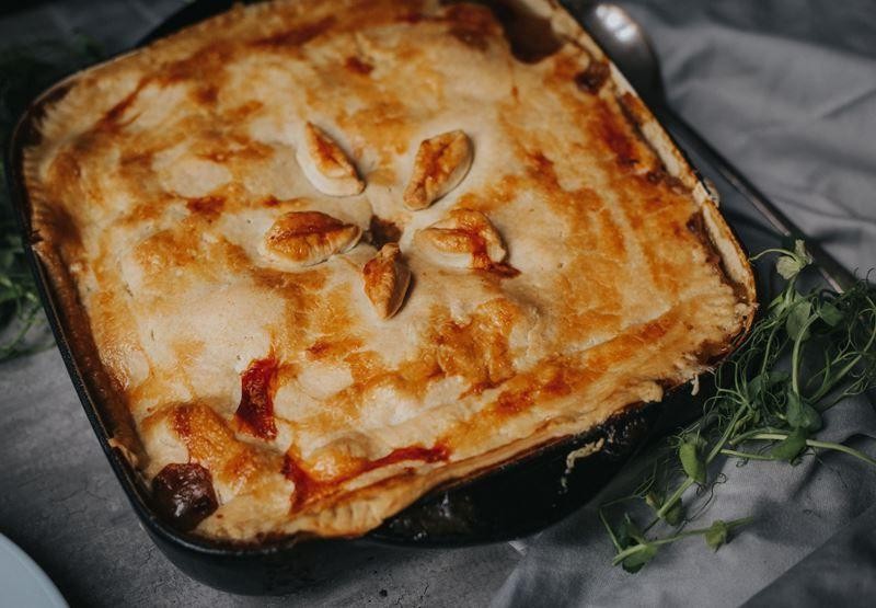 Lamb and Potato Pie