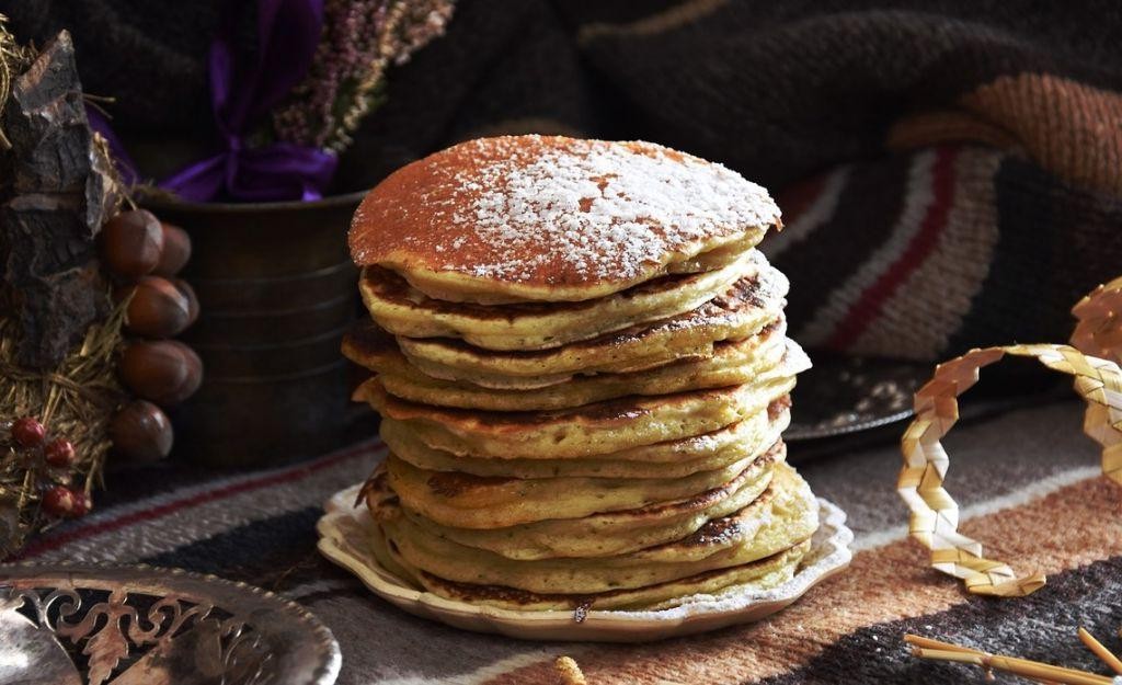 Lavender Honey Souffle Pancakes