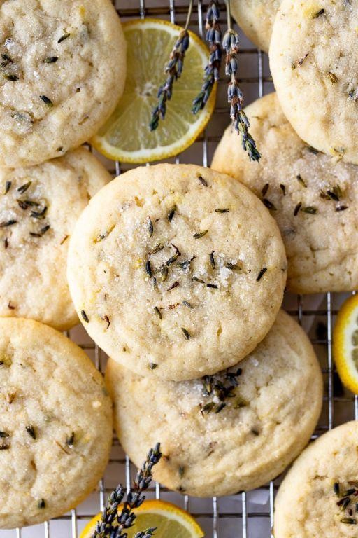 Lavender Infused Sugar Cookies