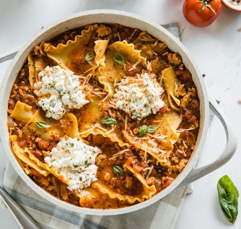 Lazy Day Lasagna Soup