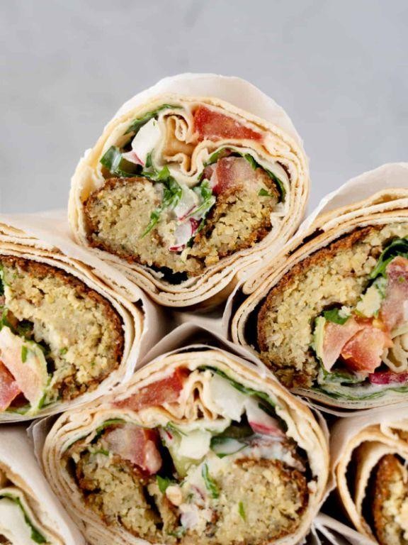 Lebanese Falafel Wrap