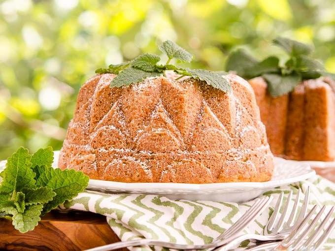 Lemon Balm Cake
