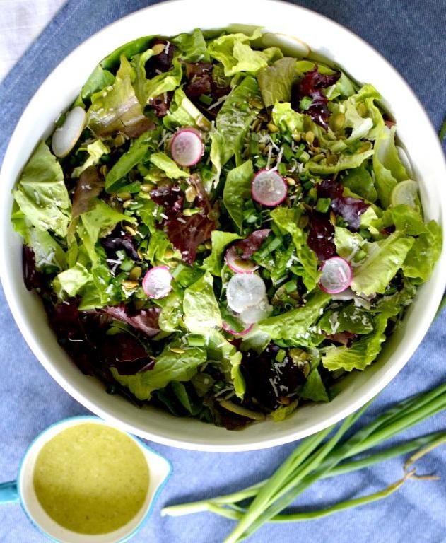 Lemon Balm Salad Dressing