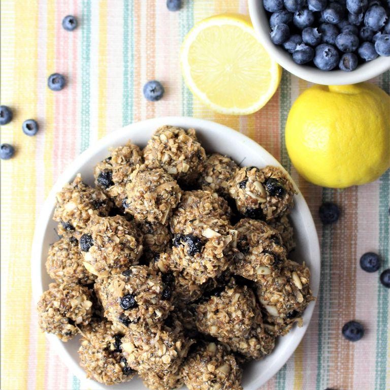 Lemon Blueberry Goo Balls