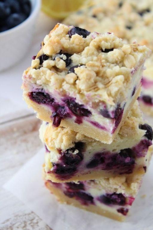 Lemon Blueberry Scotcheroos