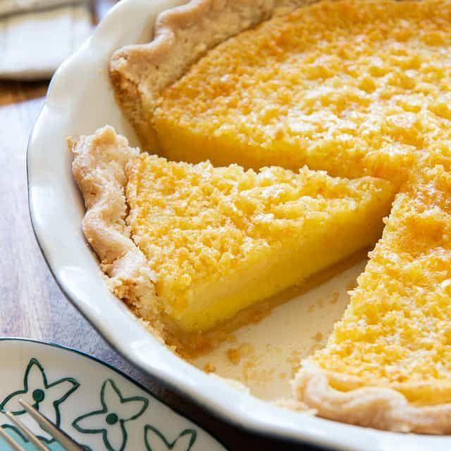 Lemon Buttermilk Pie