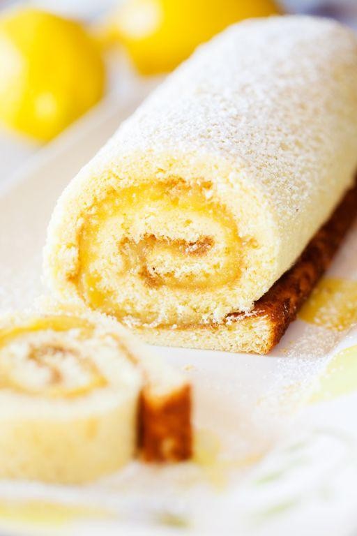 Lemon Curd Jelly Roll
