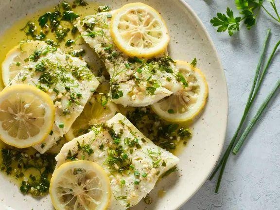 Lemon Herb Grilled White Fish