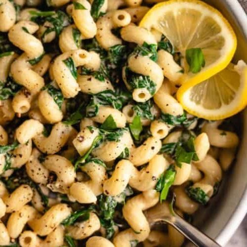 Lemon Tahini Pasta