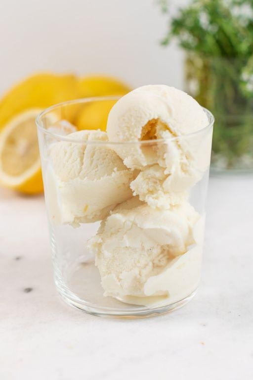 Lemon Thyme Ice Cream