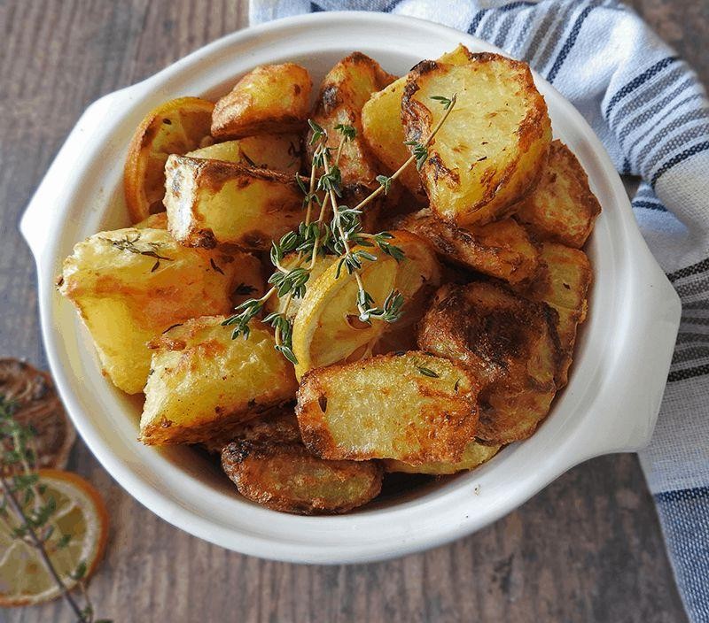 Lemon Thyme Roasted Potatoes