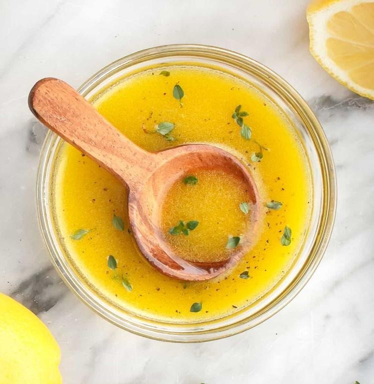 Lemon Vinaigrette with Dijon Mustard