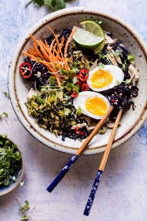 Lemongrass Chicken Millet and Brown Rice Ramen