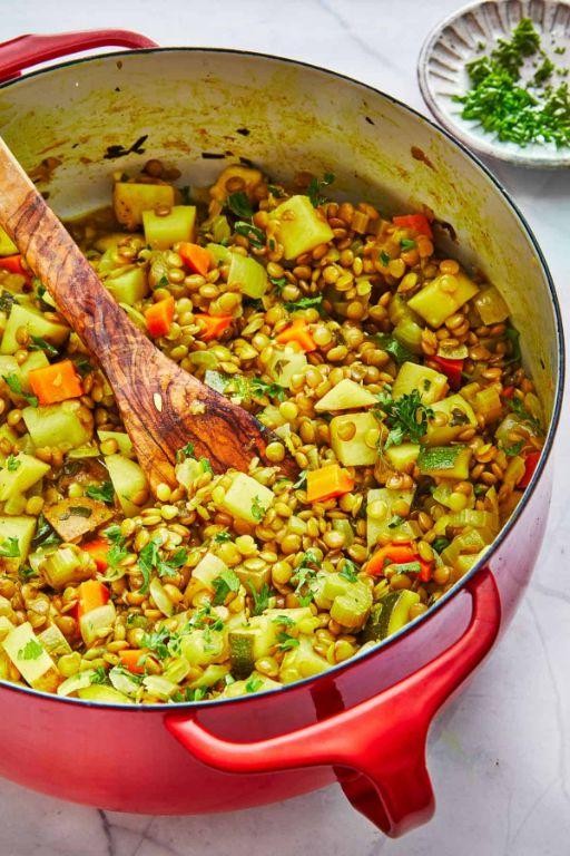 Lentil and Vegetable Casserole
