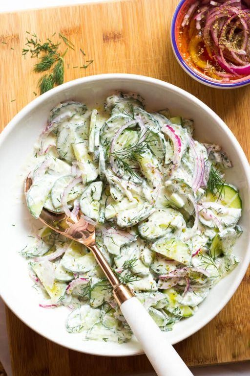 Light and Refreshing Cucumber Greek Dressing