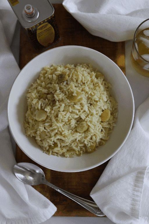 Lima Bean and Rice Pilaf
