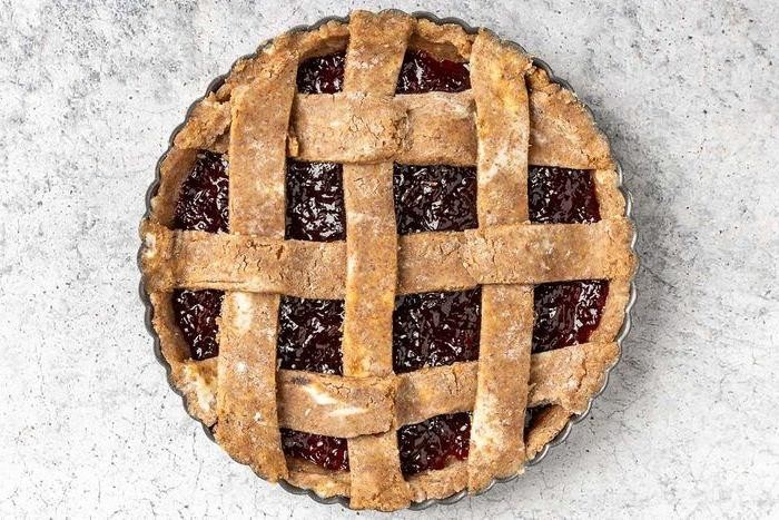 Linzertorte with Fig Jam