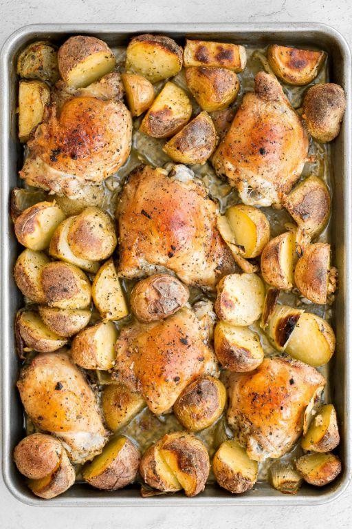 Little Potato and Chicken Bake