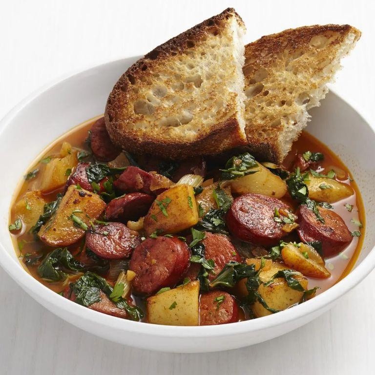 Little Potato and Chorizo Stew