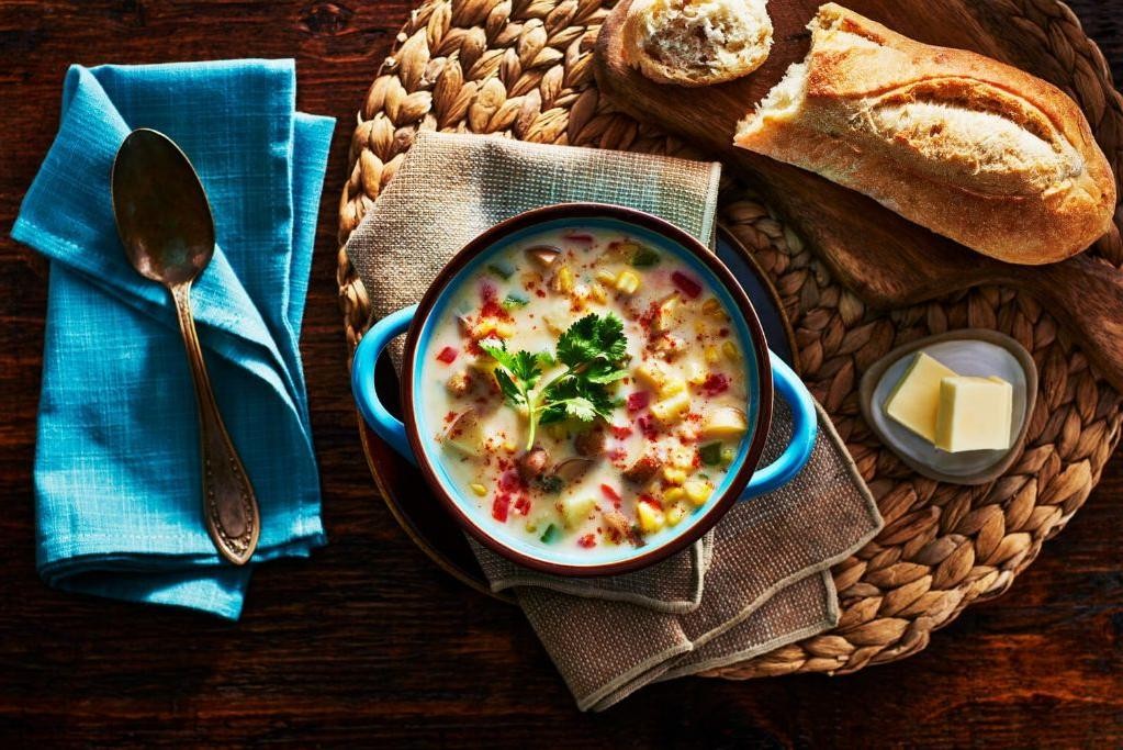 Little Potato and Corn Chowder