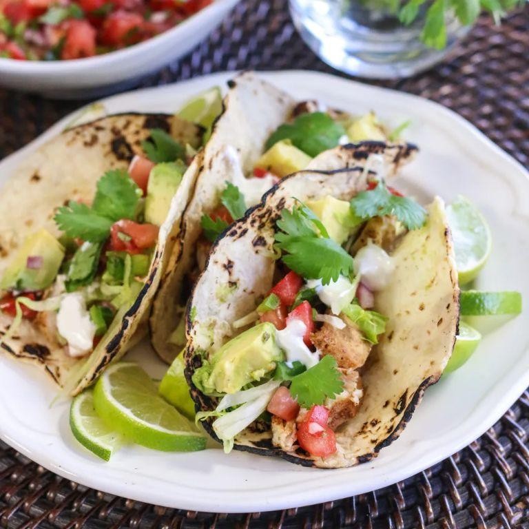 Llama Tacos with Fresh Salsa