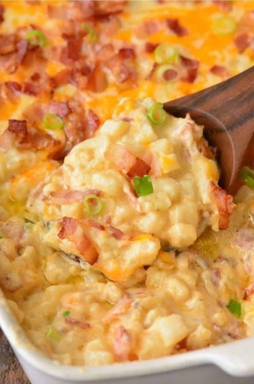 Loaded Cheesy Potato Casserole